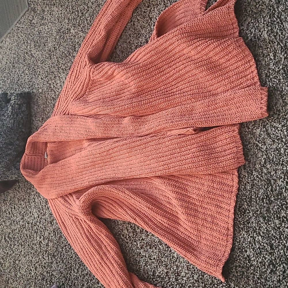 Cozy chunky knit cardigan